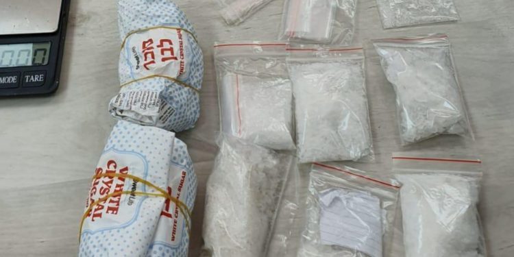 למעלה מ-800 גרם סם מסוג "אייס" נתפסו אצל פועל זר מתאילנד בדרום הארץ