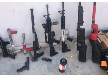 בונקר הנשק של תושב ירכא: החזיק 10 כלי נשק, רימונים, מטעני חבלה ו- 10,000 כדורי תחמושת