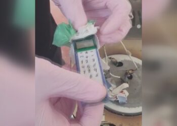 תיעוד: כך מצליחים אסירים להסליק טלפונים סלולארים ב'כלא גלבוע'