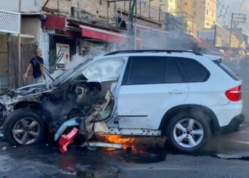 חשד לניסיון חיסול ביפו: בן 40 נפצע בפיצוץ רכב ברחוב יפת בעיר