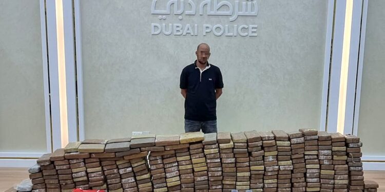 המשטרה המקומית בדובאי חשפה: ברשותו של חליל דסוקי נתפס בסה"כ 500 ק"ג קוקאין