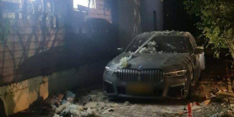 מטען התפוצץ במהלך חתונתו של ראש ארגון הפשע עמוס לביא ברחובות