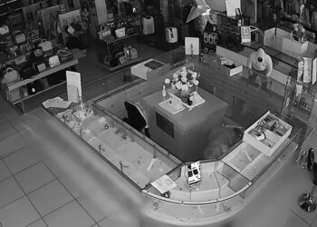 תיעוד: תושב יבנה גונב כספות עם תכשיטים ומזומן בשווי מיליונים