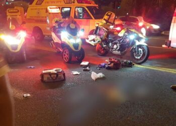 שני גברים נפצעו קשה וקל מירי: פונו הלילה מדירה ברחוב 'אביתור' ברמת גן