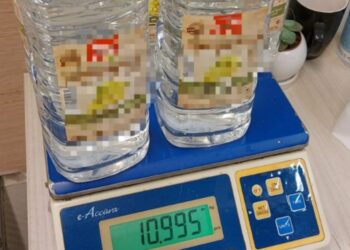 סוכל ניסיון להבריח לישראל 10 ליטר סם אונס בבקבוקי מים מינרליים