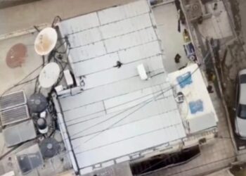 הרחפן המשטרתי: זה מה שקרה לחשוד שניסה להימלט משוטרים | צפו בתיעוד