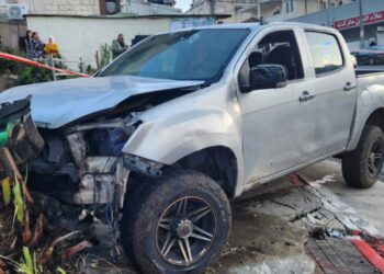 פיצוץ רכב באום אל פאחם: שני מוכרים למשטרה נפצעו באורח קשה ובינוני