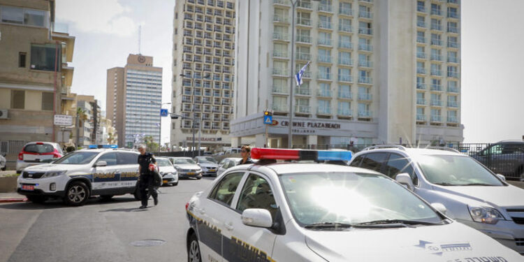 .דקירה בתל אביב צילום: פלאש 90