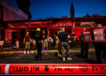 .חיפה. ניסיון חיסול ברחוב מרכזי צילום: פלאש 90