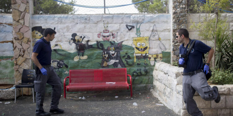 .שכונת א-טור בירושלים. סכסוך משפחתי הוביל לירי מנשק חם ולכתב אישום צילום: פלאש 90