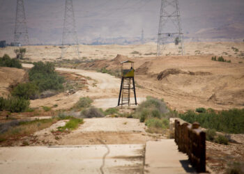 מגדל השמירה. שם לפי כתב האישום התבצעה העבירה צילום: פלאש 90