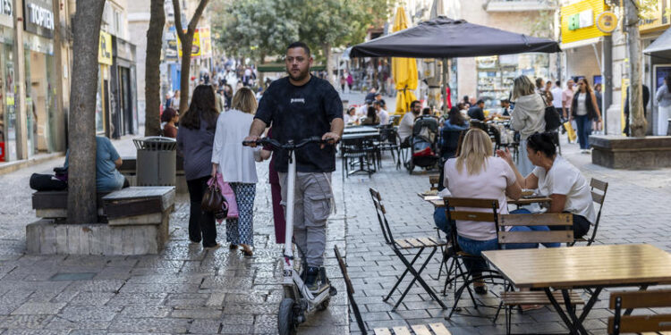 קורקינט חשמלי (למצולם אין קשר לכתבה) צילום: פלאש 90