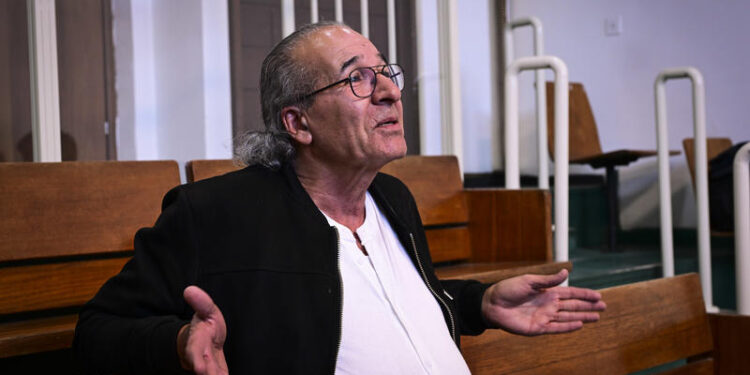 הנאשם, הרצל גולן. זוכה על ידי השופט שהעביר ביקורת על המשטרה צילום: פלאש 90