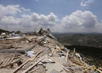 הריסות ביהודה ושומרון צילום: פלאש 90