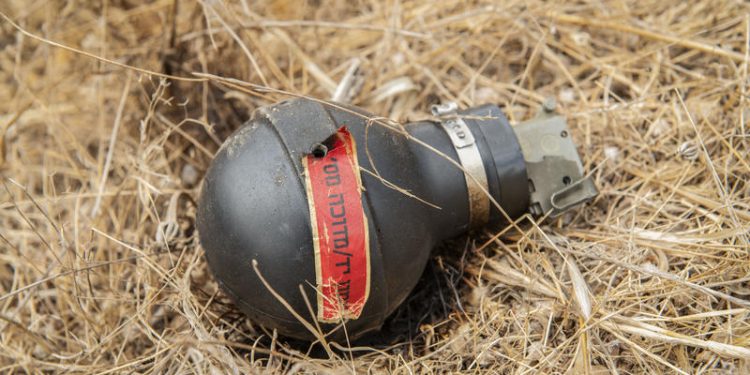 רימון הלם. כל השכונה רעדה צילום: פלאש 90