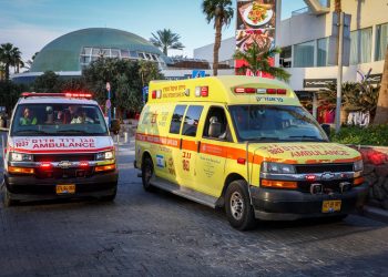 אמבולנס. הנהג היה שיכור בעת שהרג את הנערה צילום: פלאש 90